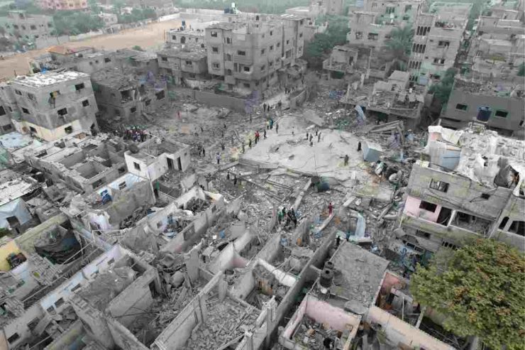 Gaza distrutta 