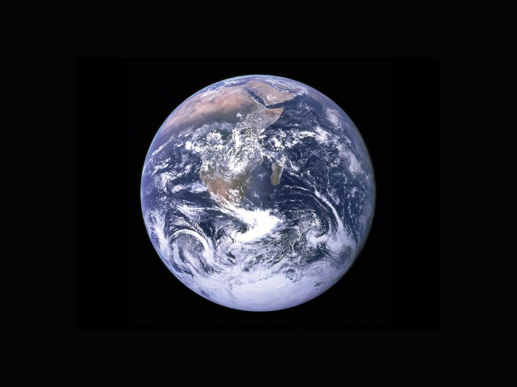 Vista della Terra dallo Spazio