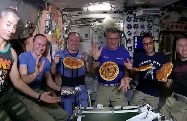 Cosa si mangia in orbita?