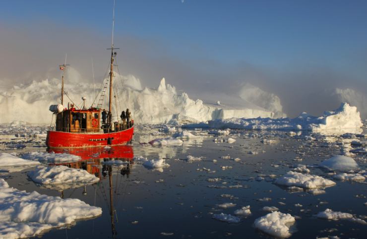 la calotta polare della groenlandia sta scomparendo