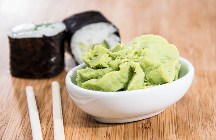 Wasabi con sushi