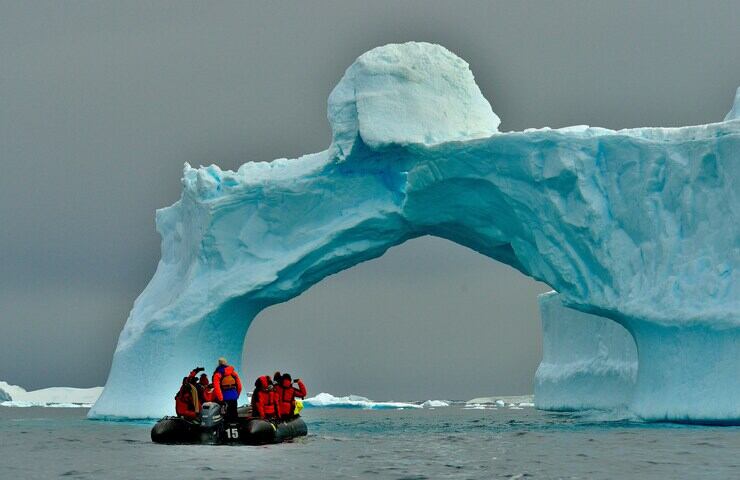 escursioni in Antartide su gommone