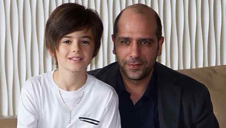 Checco Zalone Robert Dancs Sole a Catinelle bambino attore
