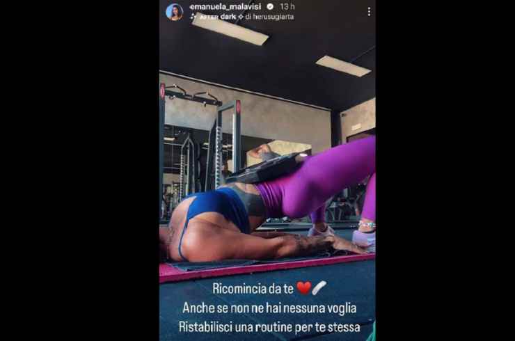 Ex Uomini e Donne torna single e in palestra