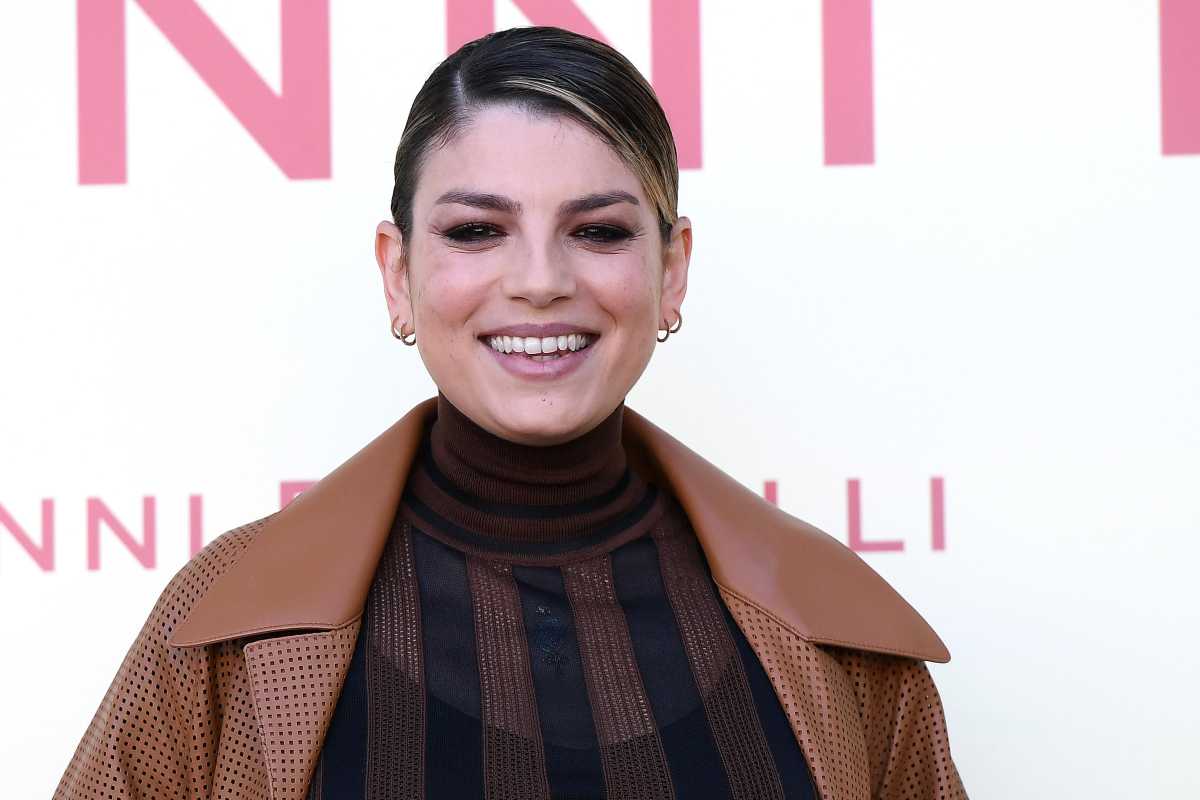 Emma Marrone nel backstage