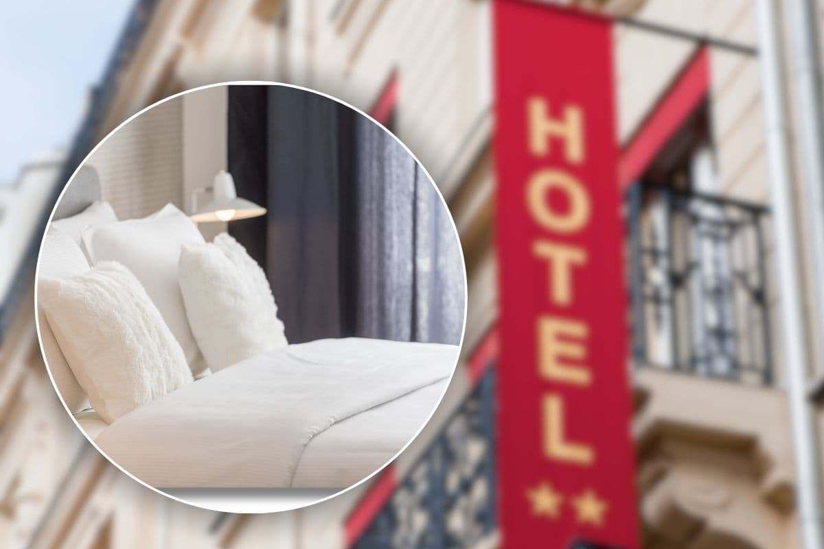 Dettagli del letto che fanno capire se la stanza dell'hotel è pulita