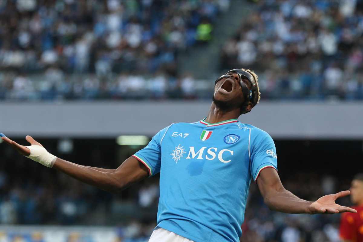 Victor Osimhen Calciomercato Napoli Soluzione De Laurentiis