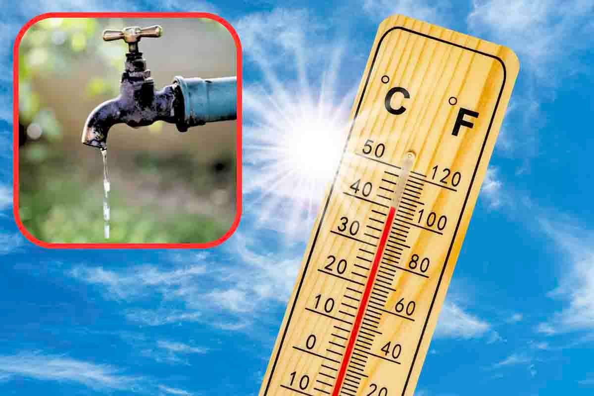 Allarme Caldo Italia caldo senza acqua