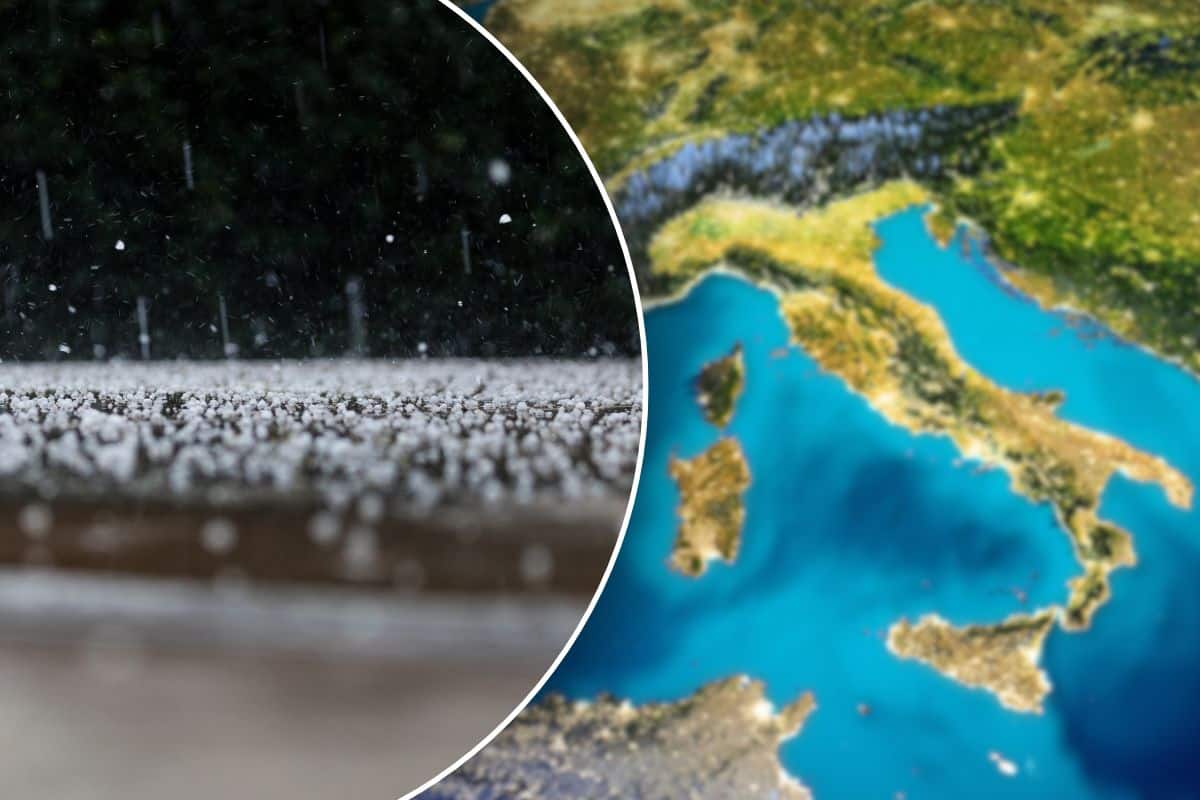 Meteo previsioni weekend luglio grandine vento forte
