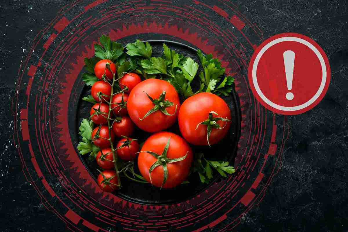 non conservare pomodori errore
