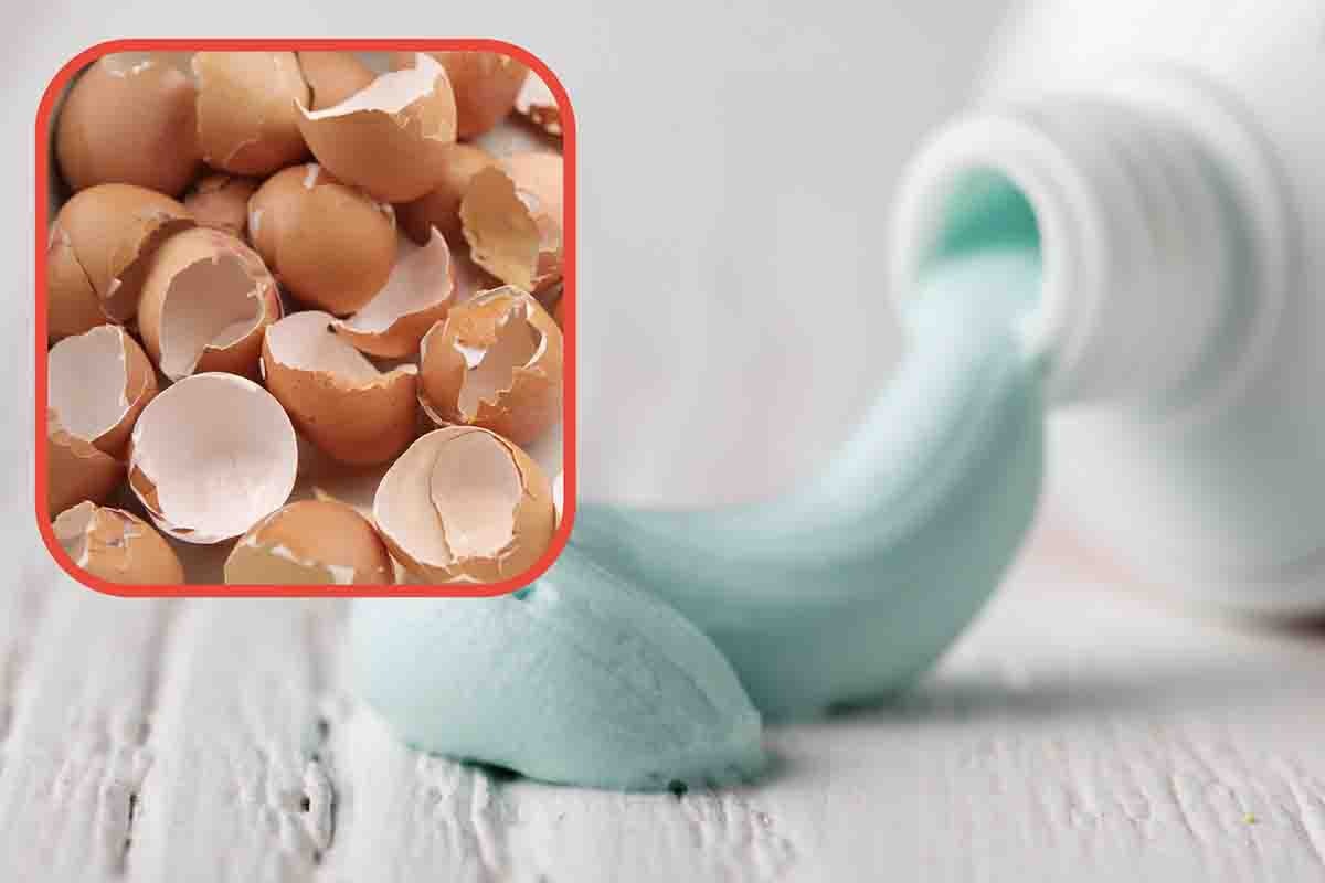 Dentifricio corrode guscio uovo: verità